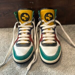Genuine Gucci High Top Sneakers- Limited Edition